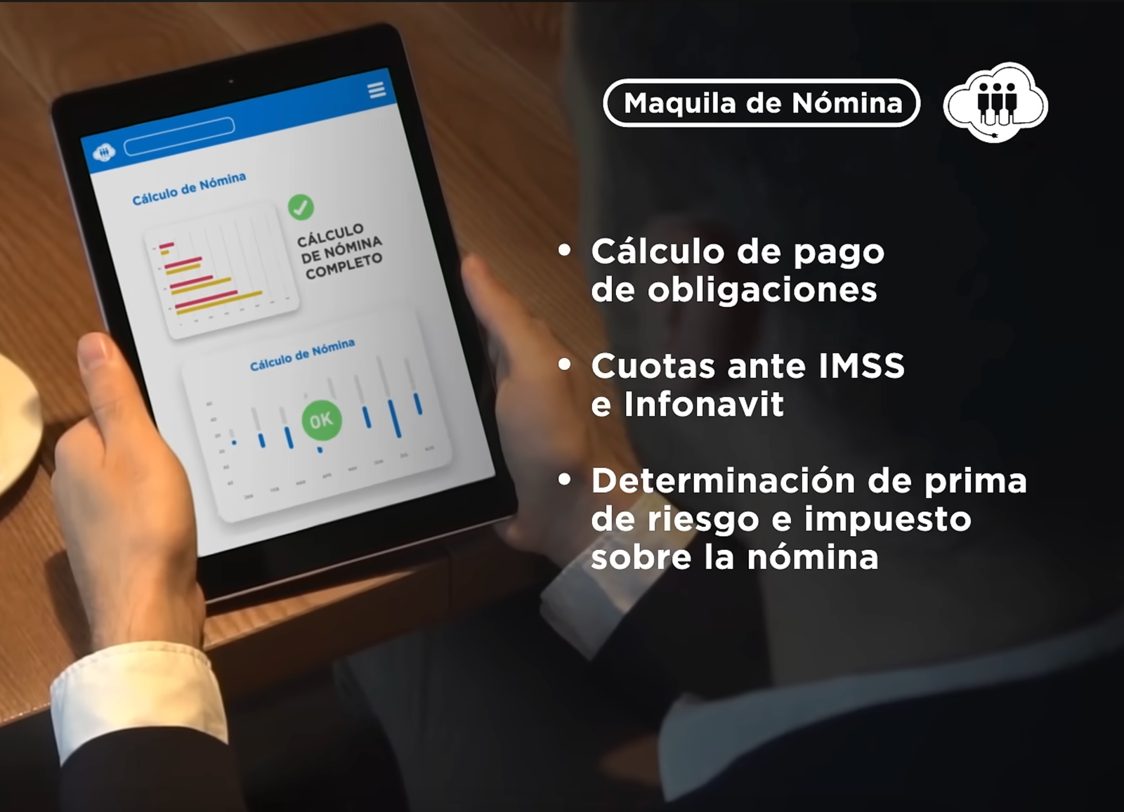 maquila de nómina People Cloud cálculo de nómina empresarial